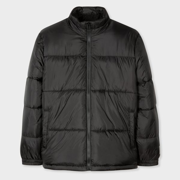 Women's Black Recycled Polyester Wadded Jacket