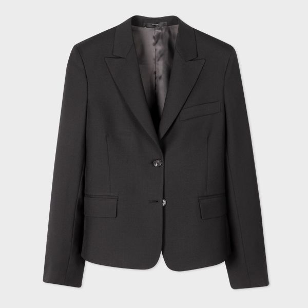 Women's Black Cropped 'A Suit To Travel In' Blazer