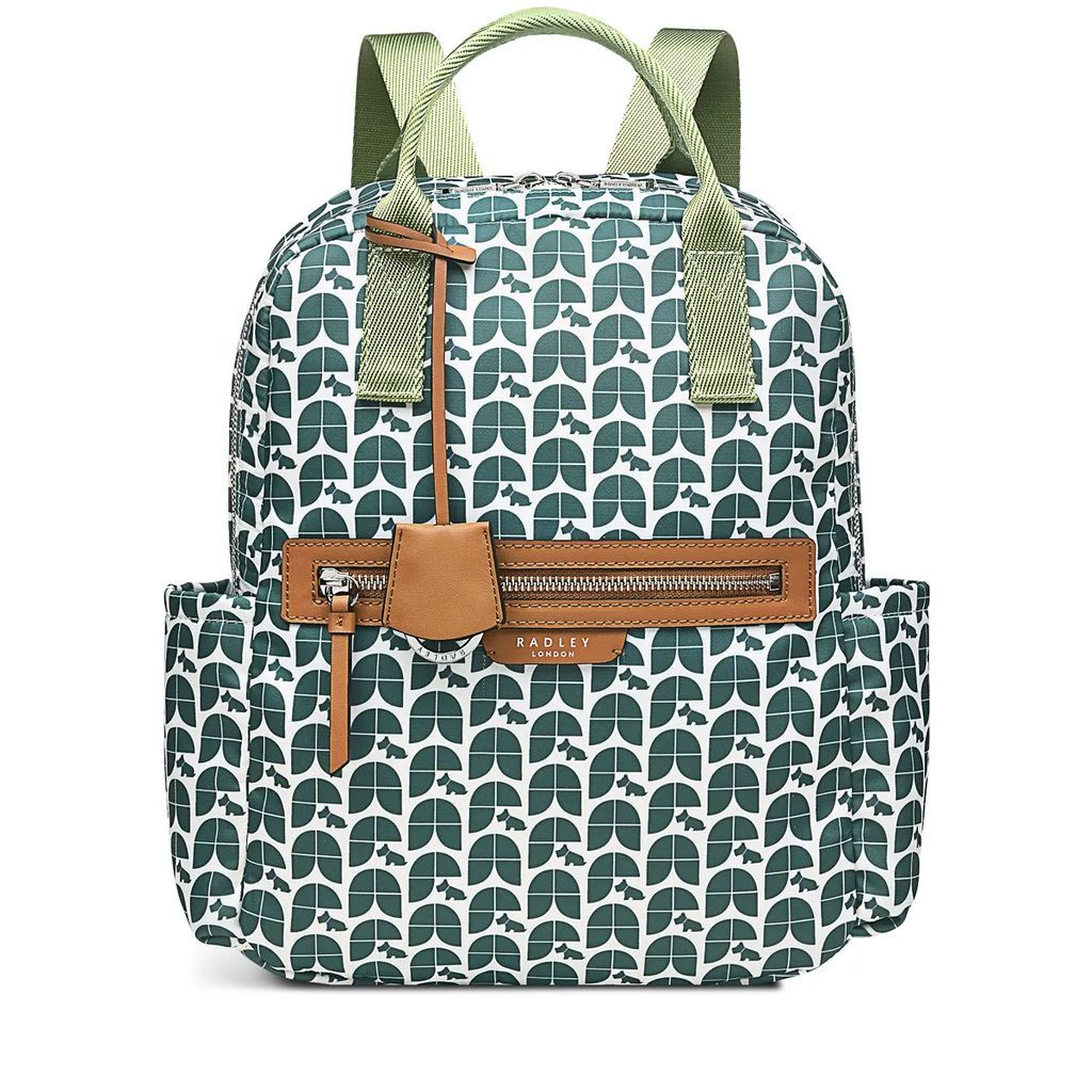Women's Finsbury Park - Lily Pad Medium Zip-Top Backpack - Green