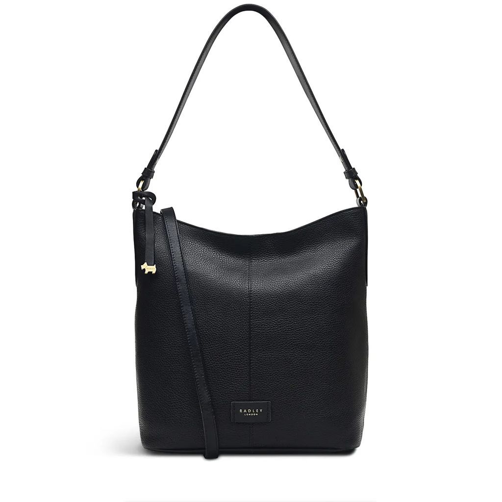 Women's Southwark Lane Large Zip Top Hobo Bag - Black