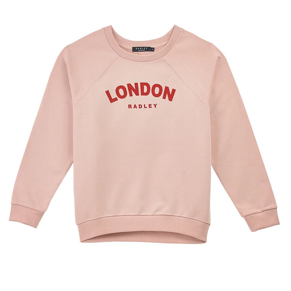 Women's Radley London Printed Sweatshirt - Pink M