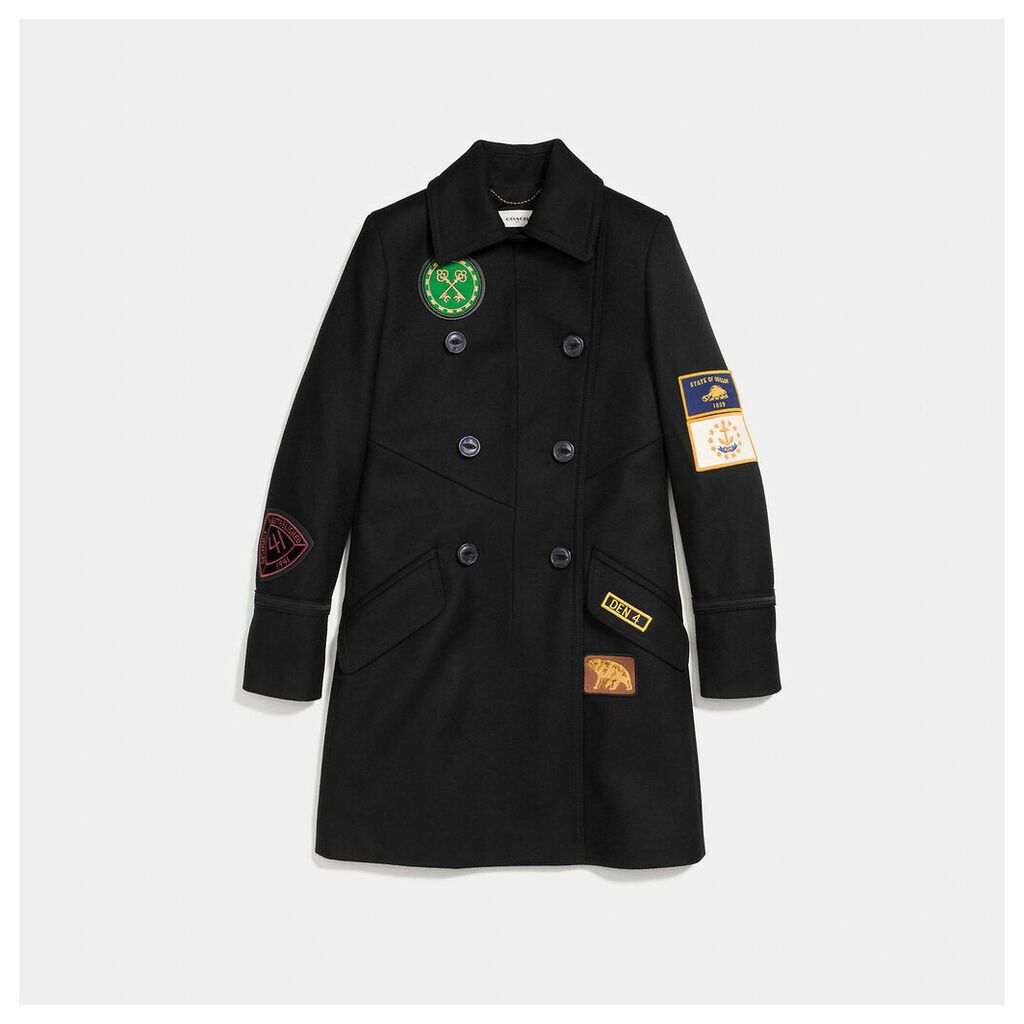 Coach Military Patch Naval Coat