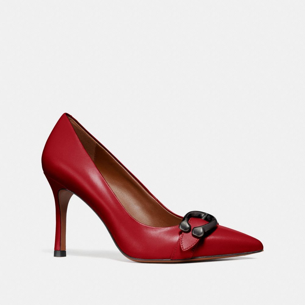 Varick Pump in Red - Size 7 B