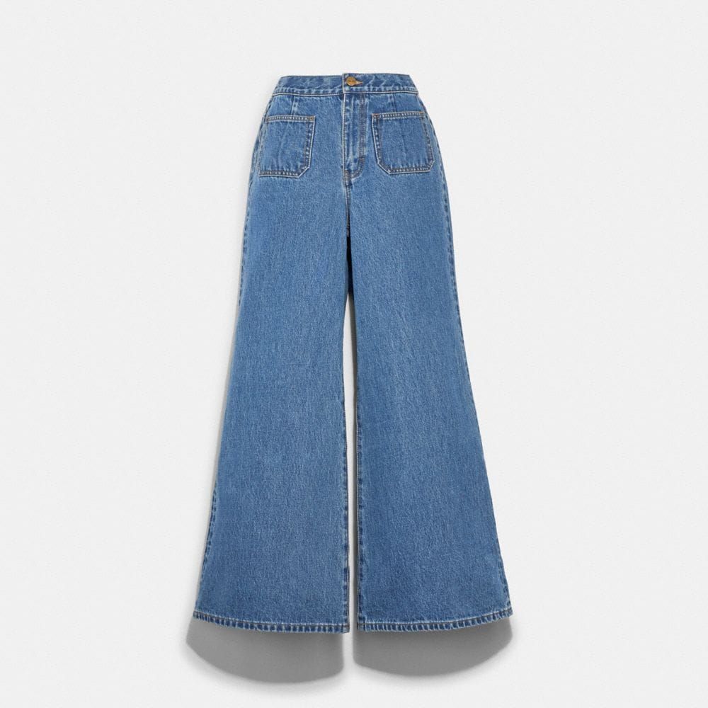 Loom Pants in Blue - Size 10