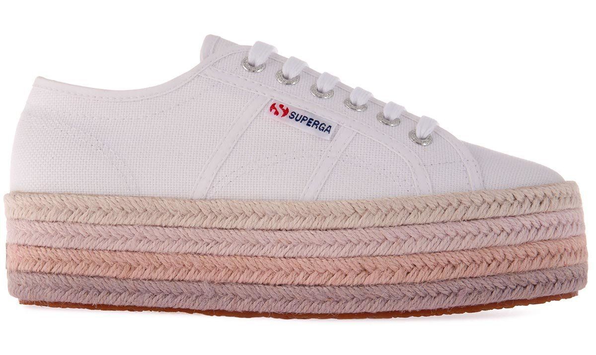 2790 Multicolour Rope - White pink Lt pink Smoke Trainers