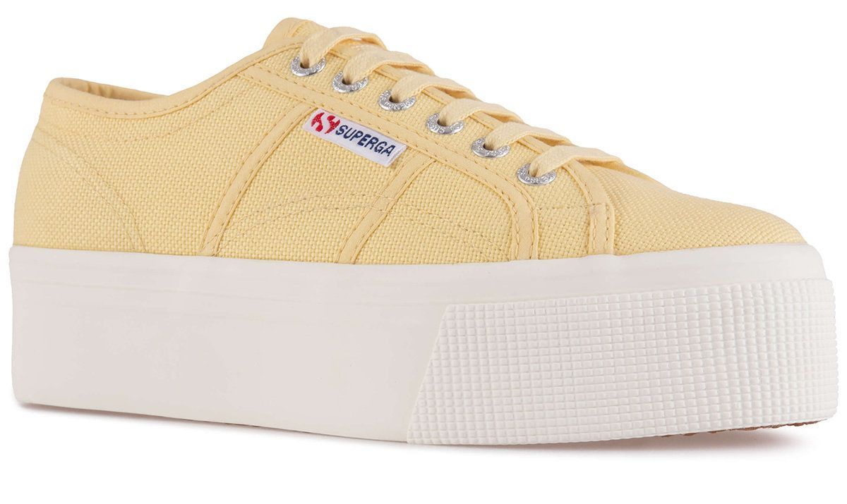 2790 Linea Up Down - Beige Gomme Yellow Trainers