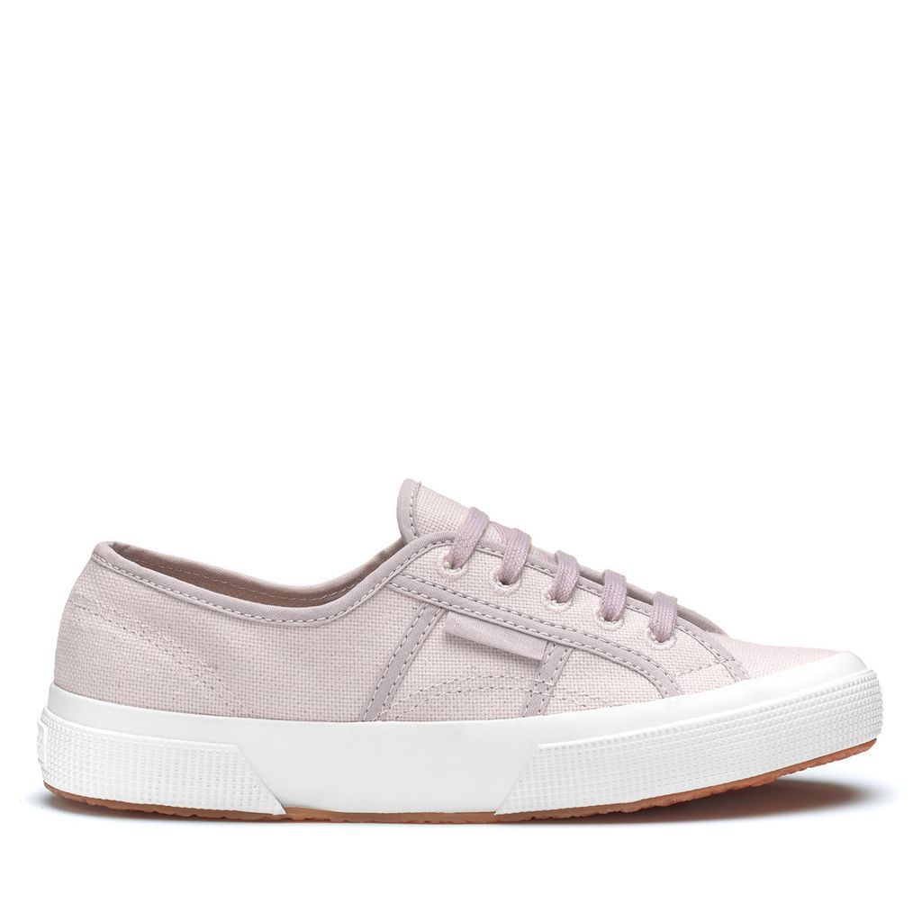 2750 Organic Canvas Natural Dye - Pink Magenta Leaves Trainers