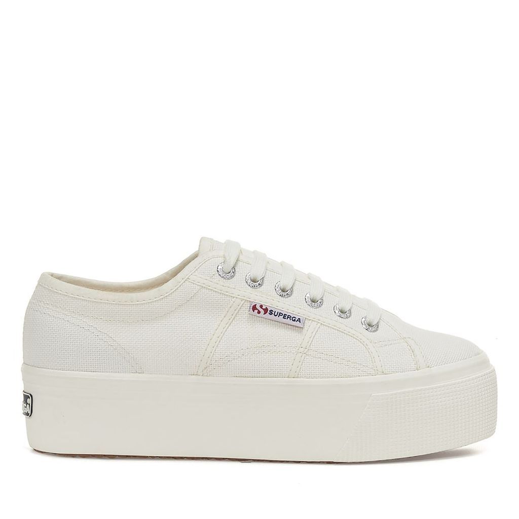 2790 Linea Up Down - Full White Avorio Trainers