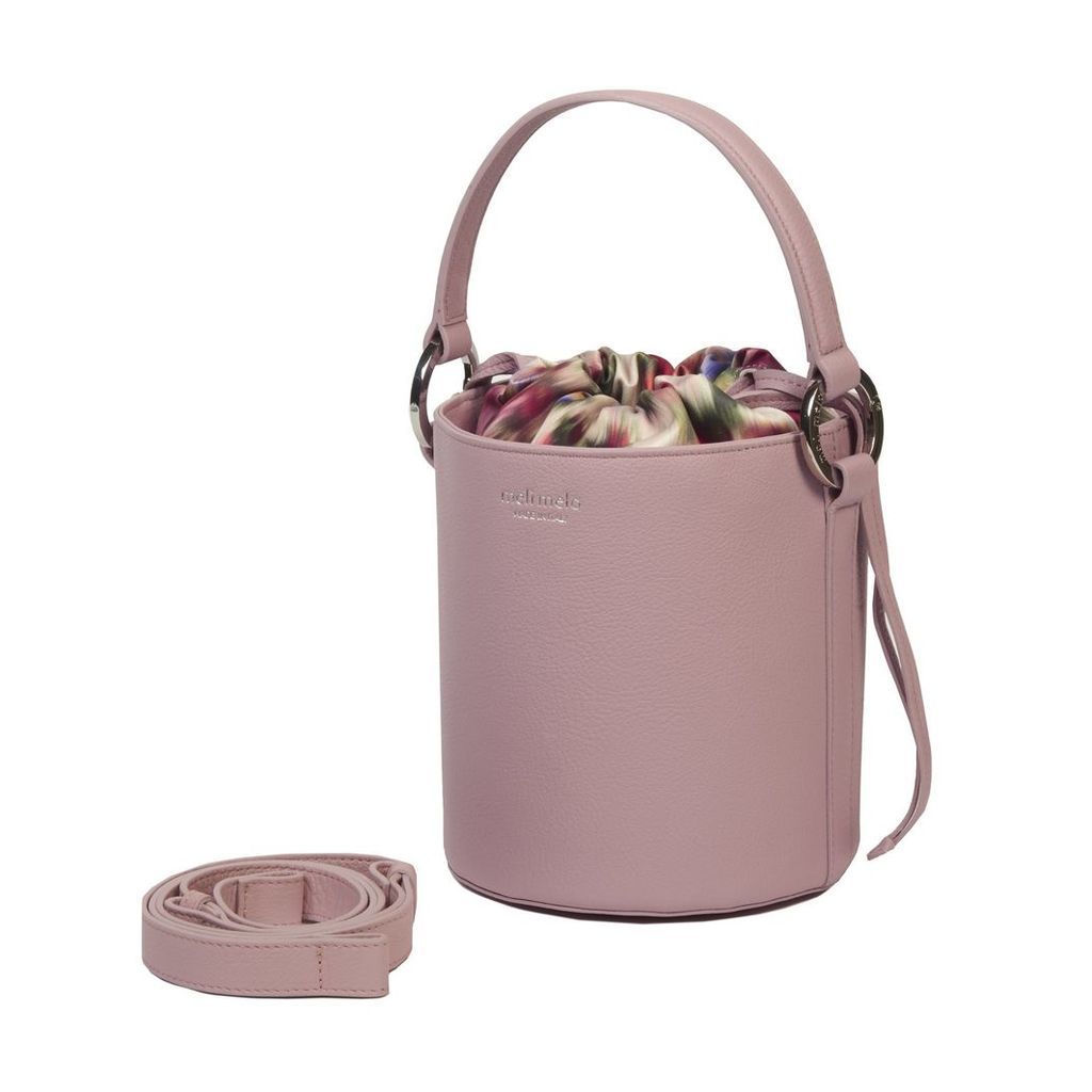 Meli Melo Santina Mini Bucket Bag Dusty Pink