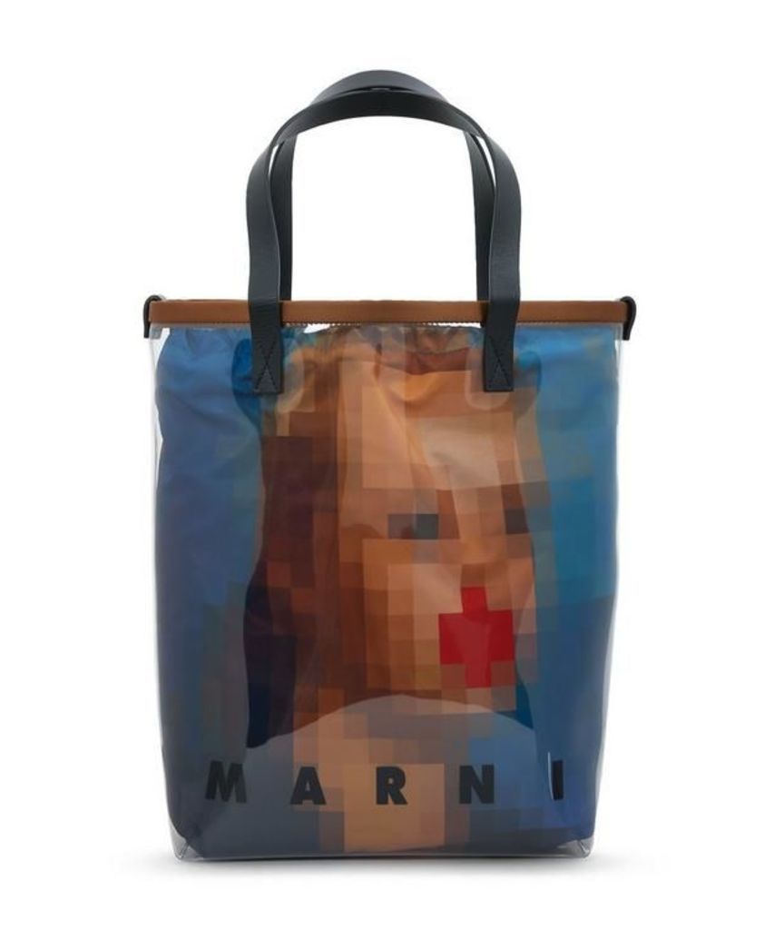 Pixel Grace Shopping Bag
