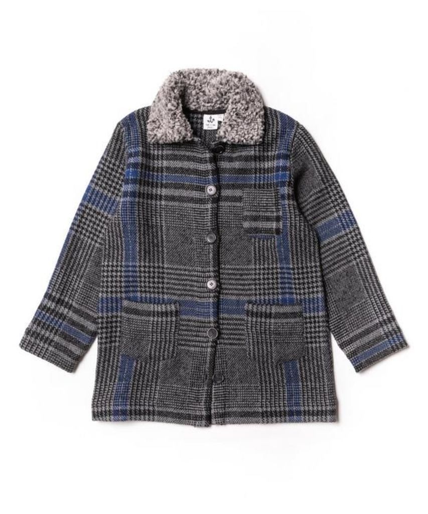 Check Winter Jacket 4-8 Years