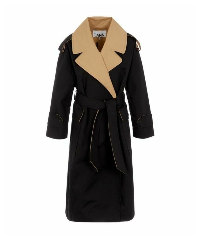 Two-Tone Trench Coat
