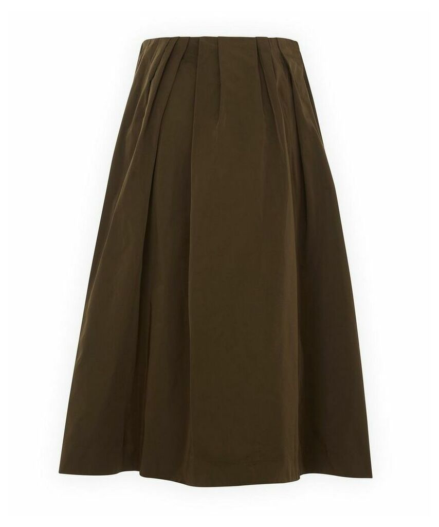 Silk-Blend Skirt