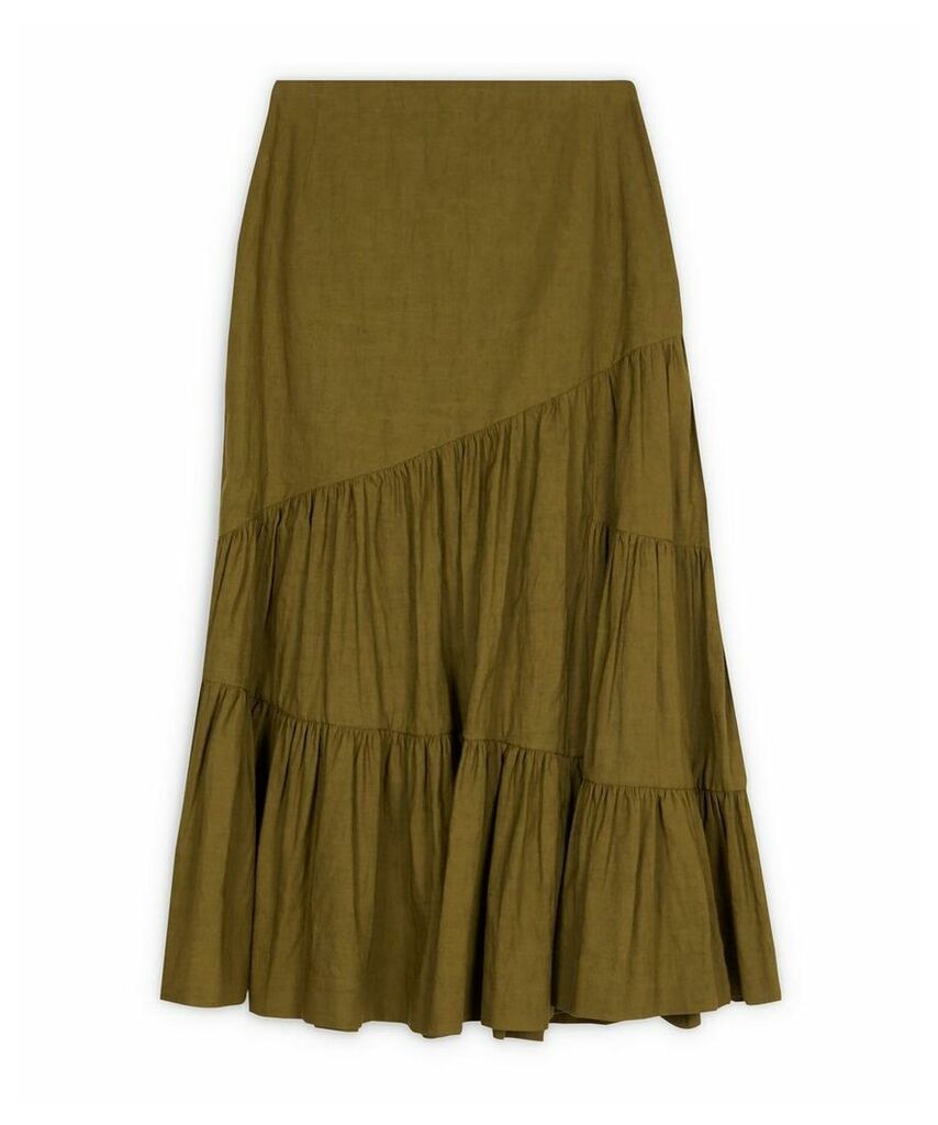 Shiraz Tiered Ruffled Skirt