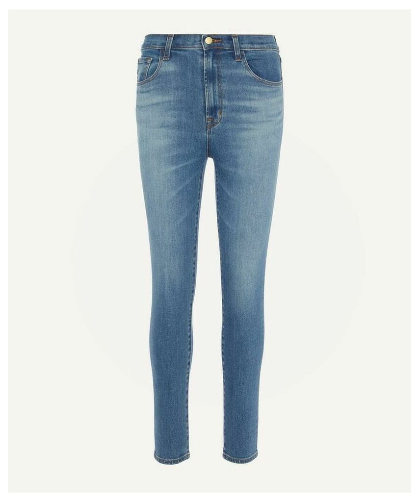 Leenah Ankle High-Rise Skinny Jeans