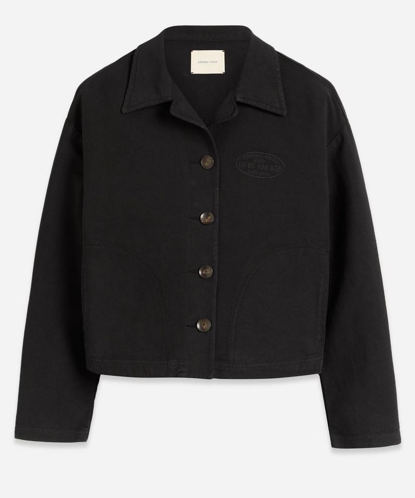 Carmen Cotton Button-Up Jacket