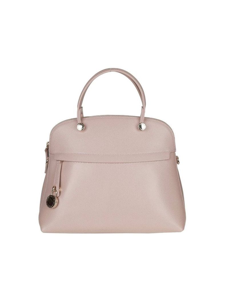 Furla Piper M In Leather Pink