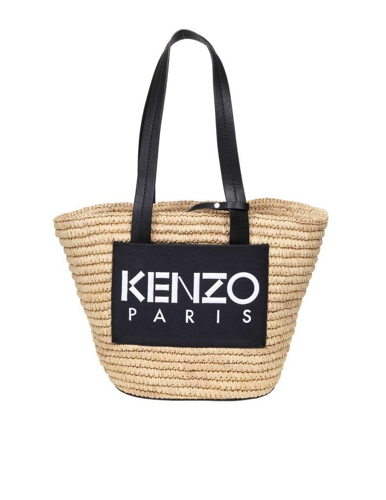 Kenzo Shopping In Rafia Summer Basket