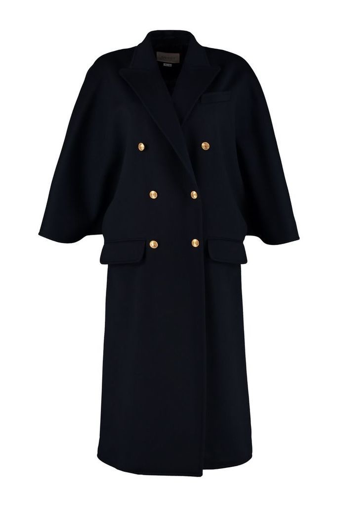 Gucci Double-breasted Wool Coat
