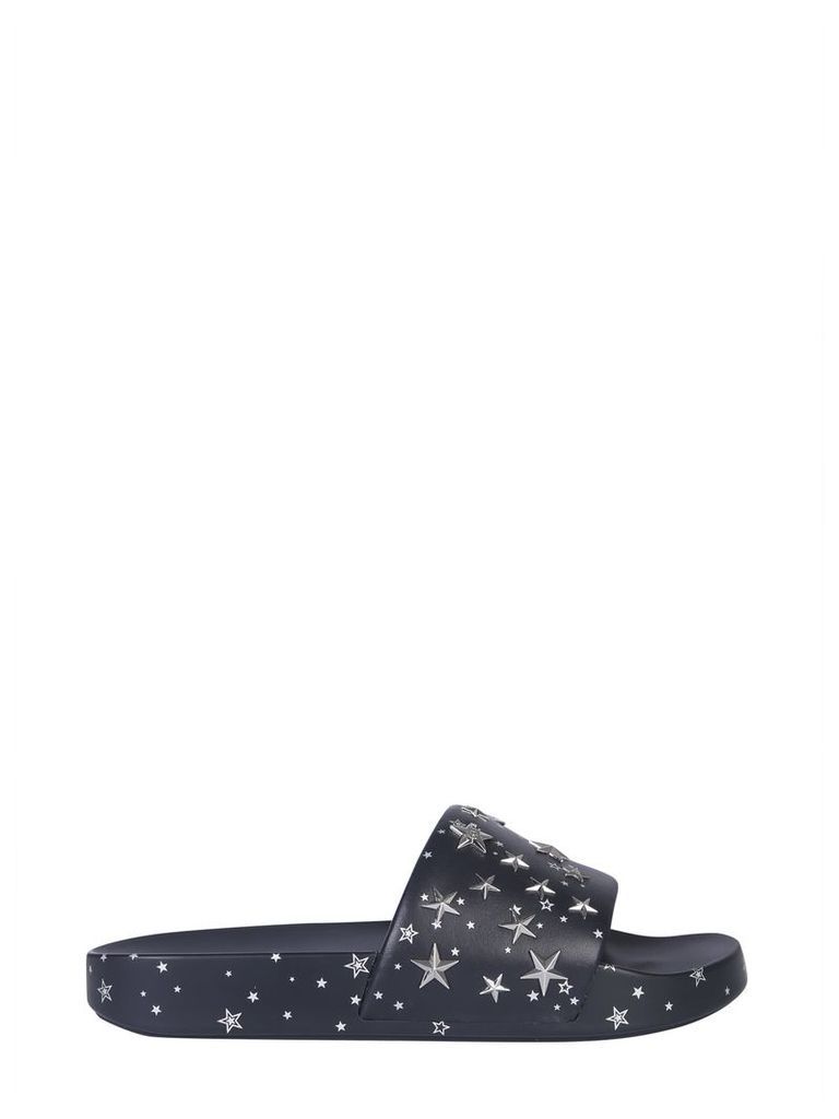 Slide Sandals With Stars