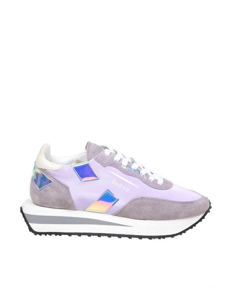Ghoud Sneakers Rush In Leather Color Lilac