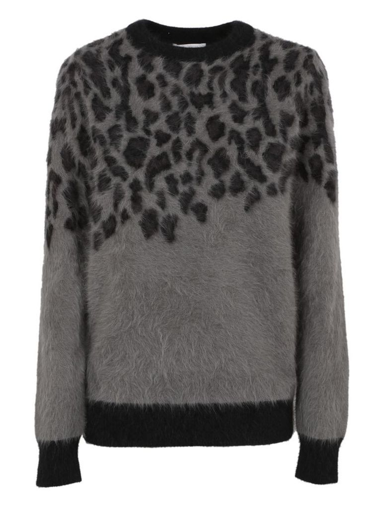 VIS A VIS Leopard Block Sweater