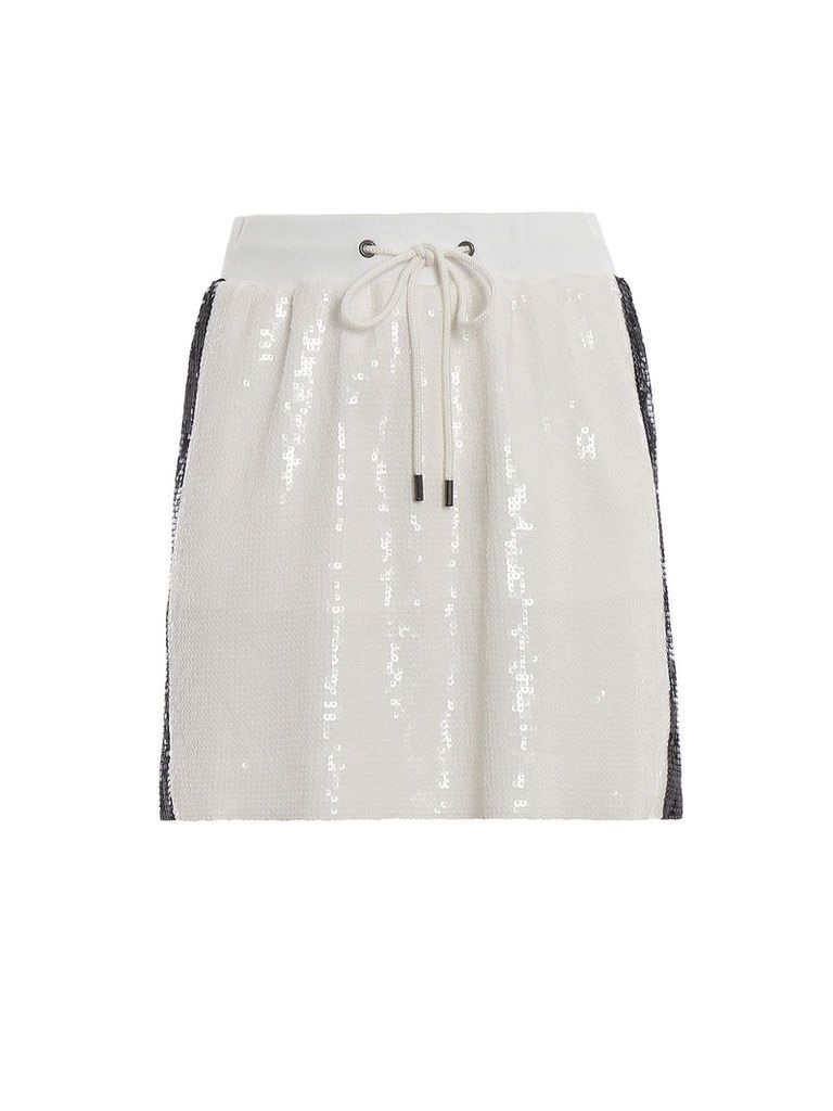 Alberta Ferretti Sequin Mini Skirt
