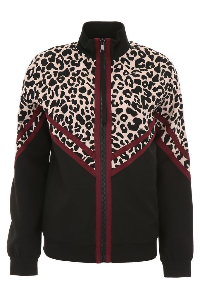 N.21 Track Jacket With Leopard Print