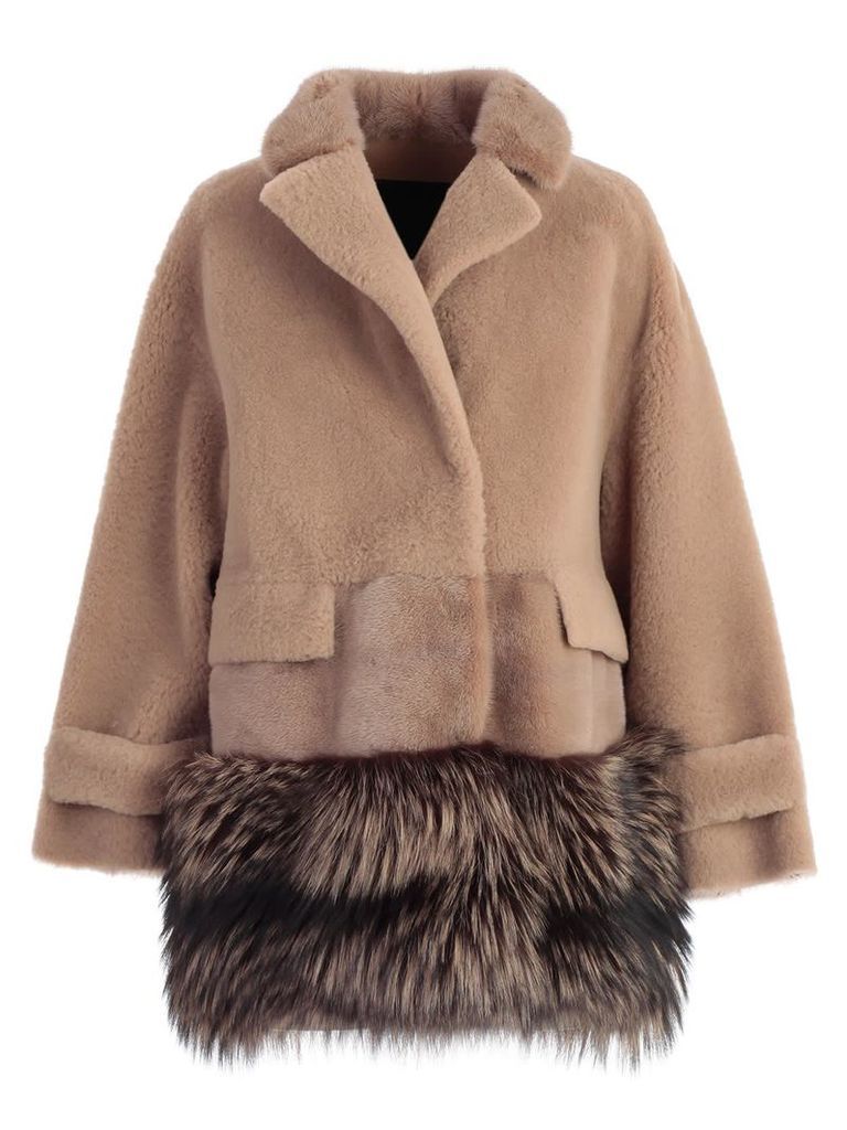 Blancha Fur Paneled Jacket