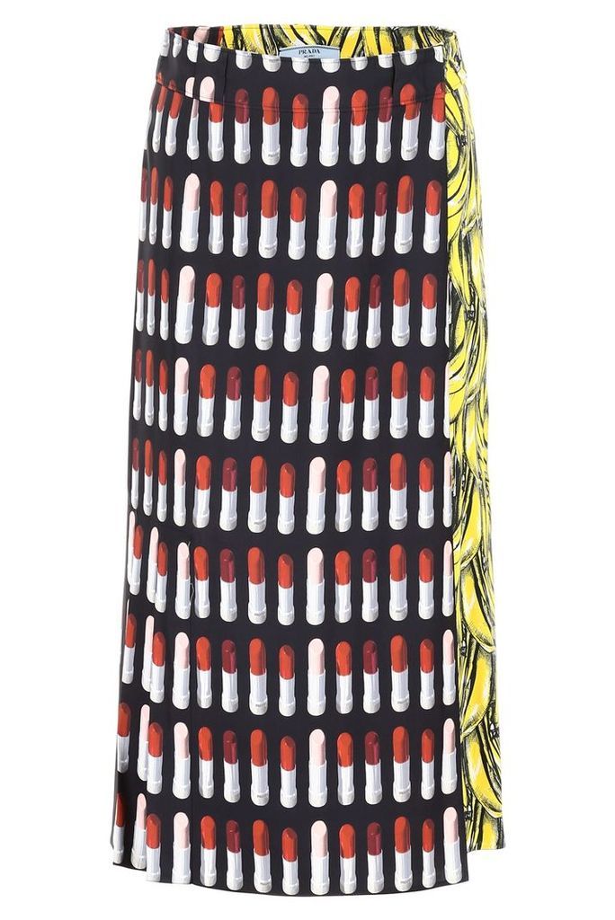 Prada Lipstick And Banana Skirt