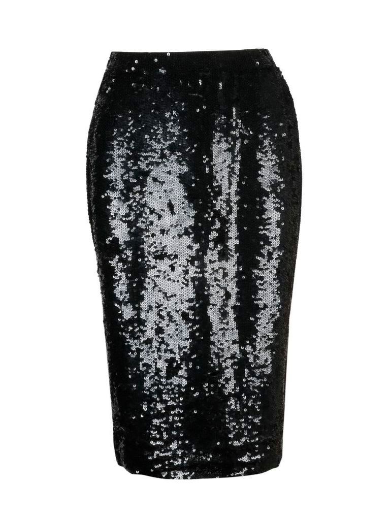 Parosh Sequin Detail Skirt