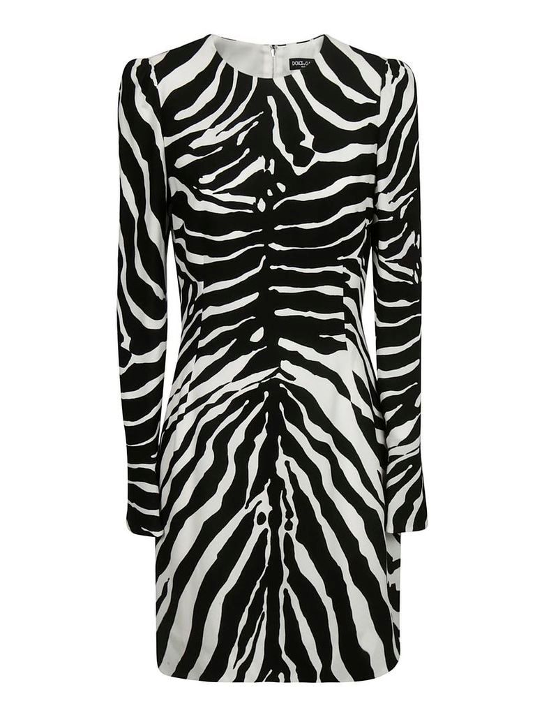 Dolce & Gabbana Zebra Print Dress