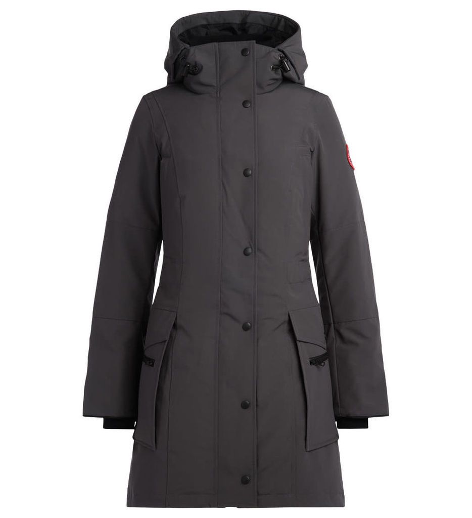 Kinley Grey Graphite Parka With Hood