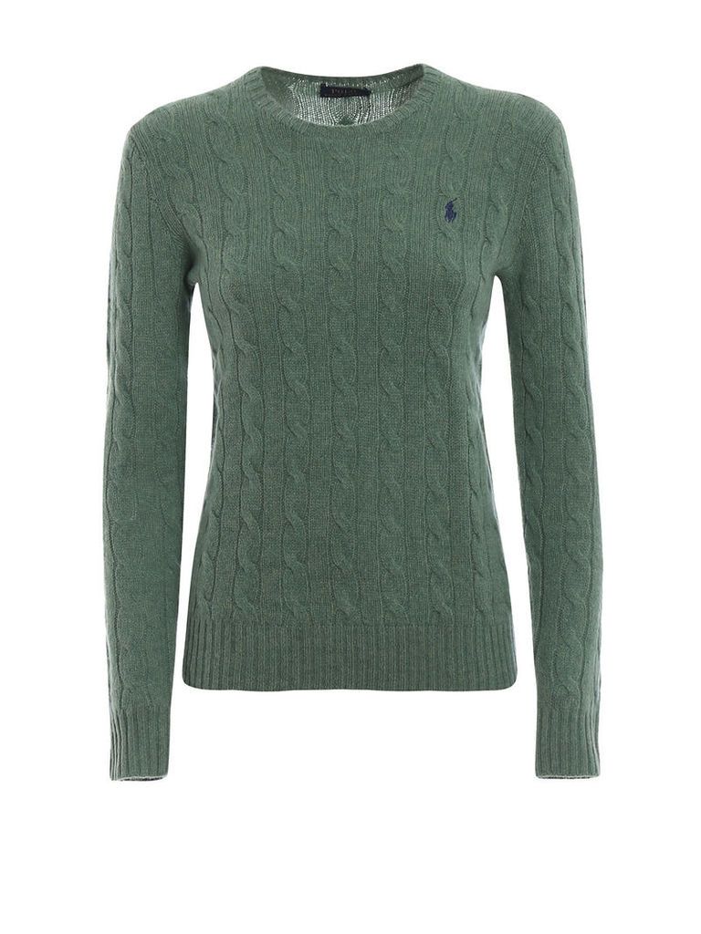 Polo Ralph Lauren Cable Knit Merino And Cashmere Sweater