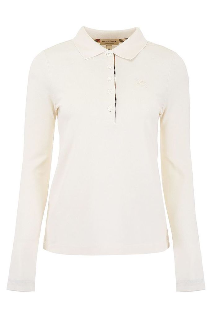 Burberry Long-sleeved Polo Shirt