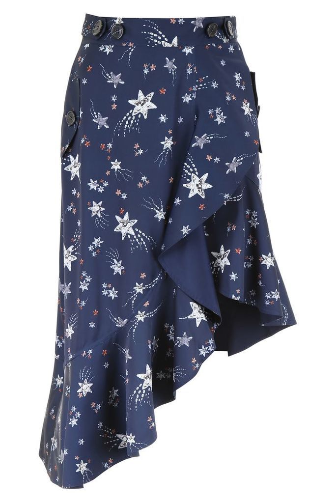 self-portrait Constellation Skirt