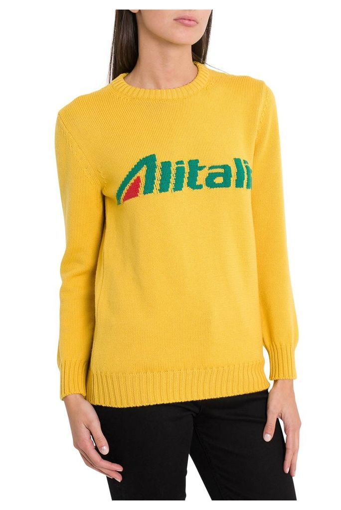 Alberta Ferretti Alitalia Sweater By Alberta Ferretti
