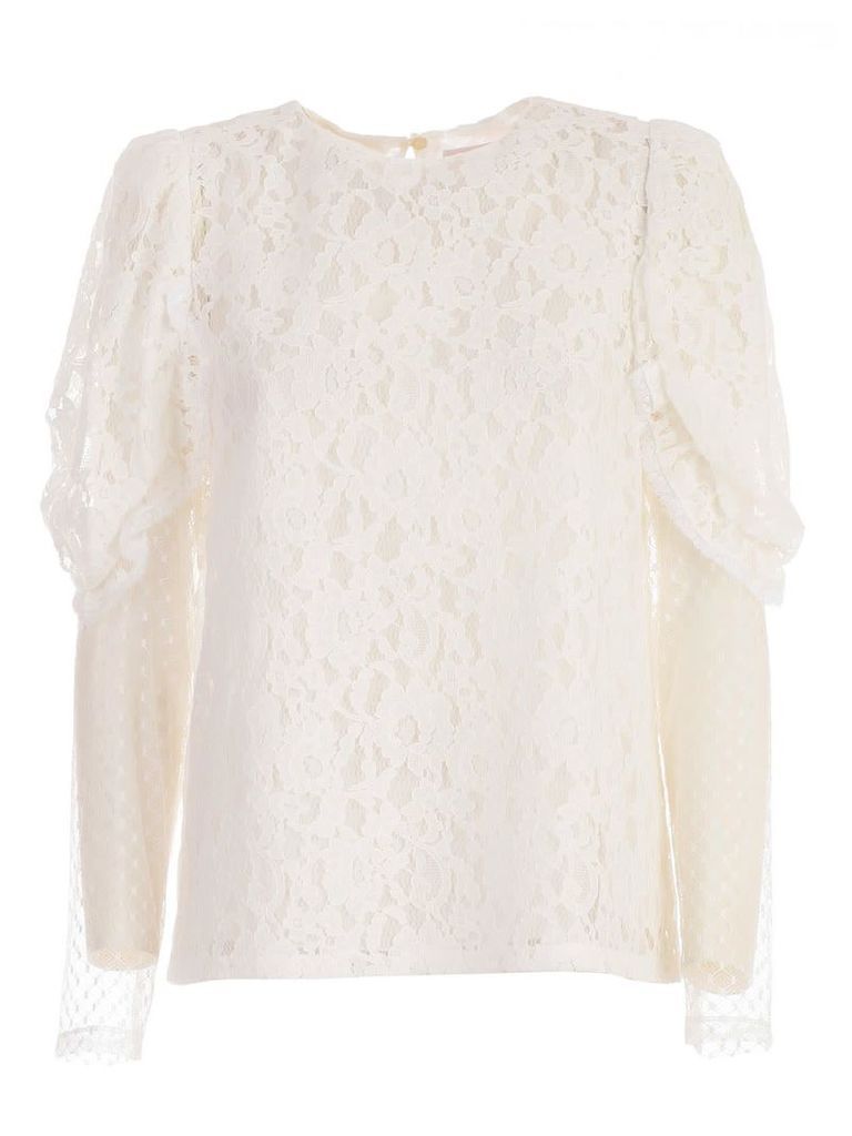 See by Chloé Lined Lace Blouse
