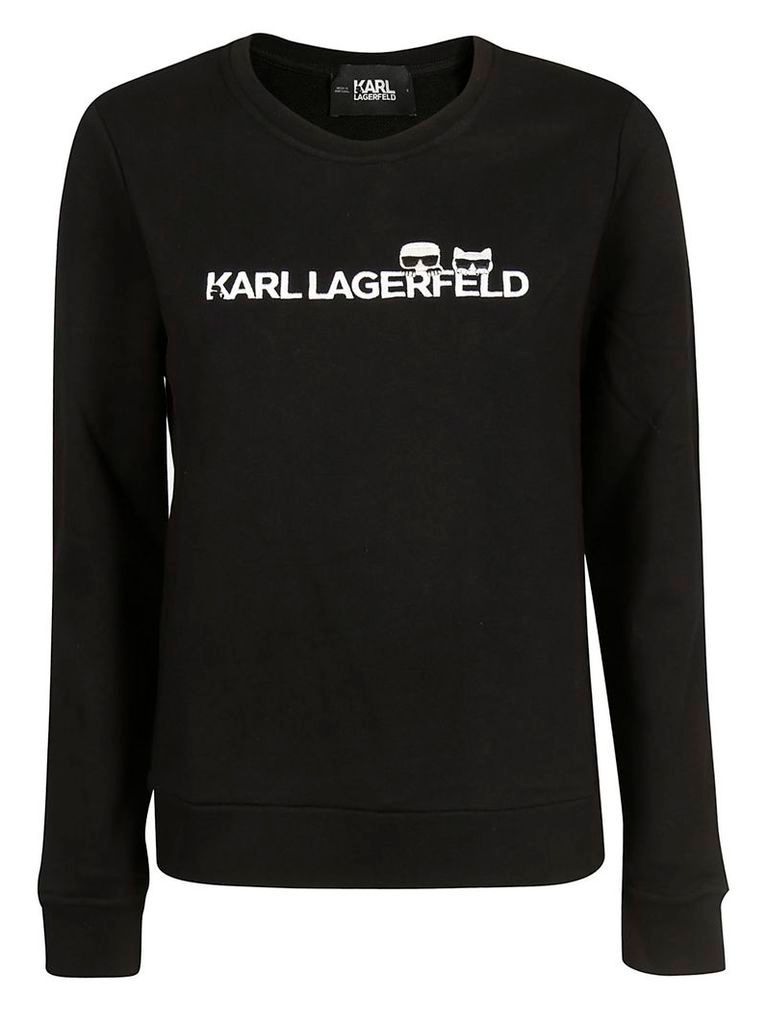 Karl Lagerfeld Ikonik Logo Sweatshirt