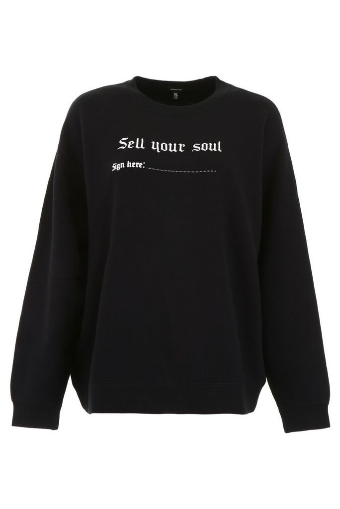 R13 Sell Your Soul Sweatshirt