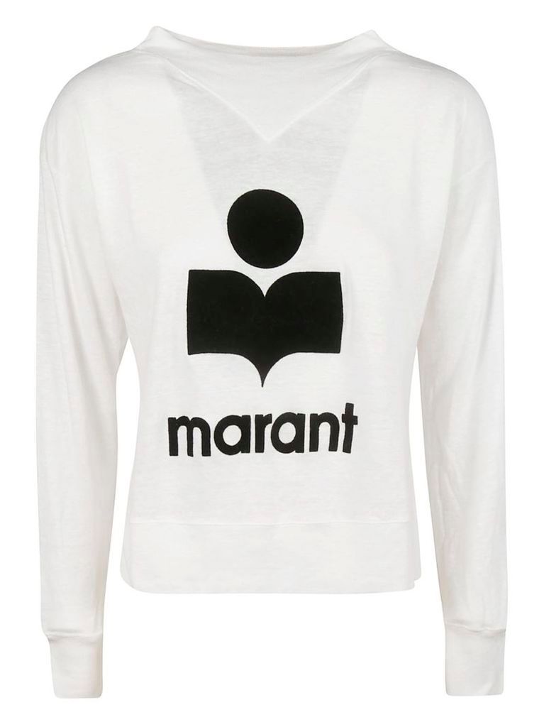 Isabel Marant Logo Print Sweatshirt