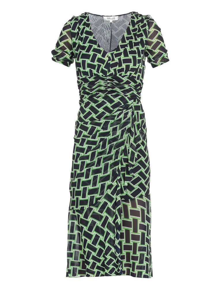 Diane Von Furstenberg Draped Dress