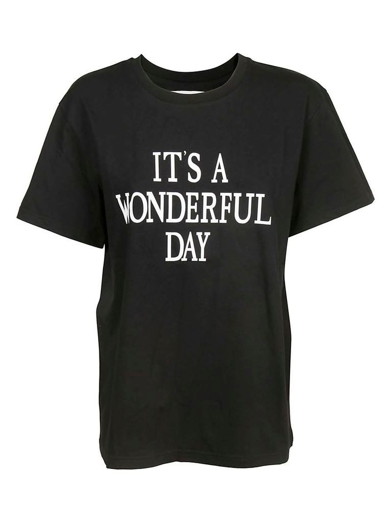Alberta Ferretti Its A Wonderful Day T-shirt