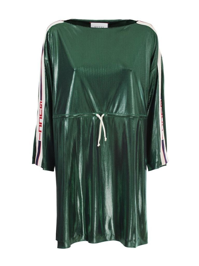 Gucci Green lurex dress