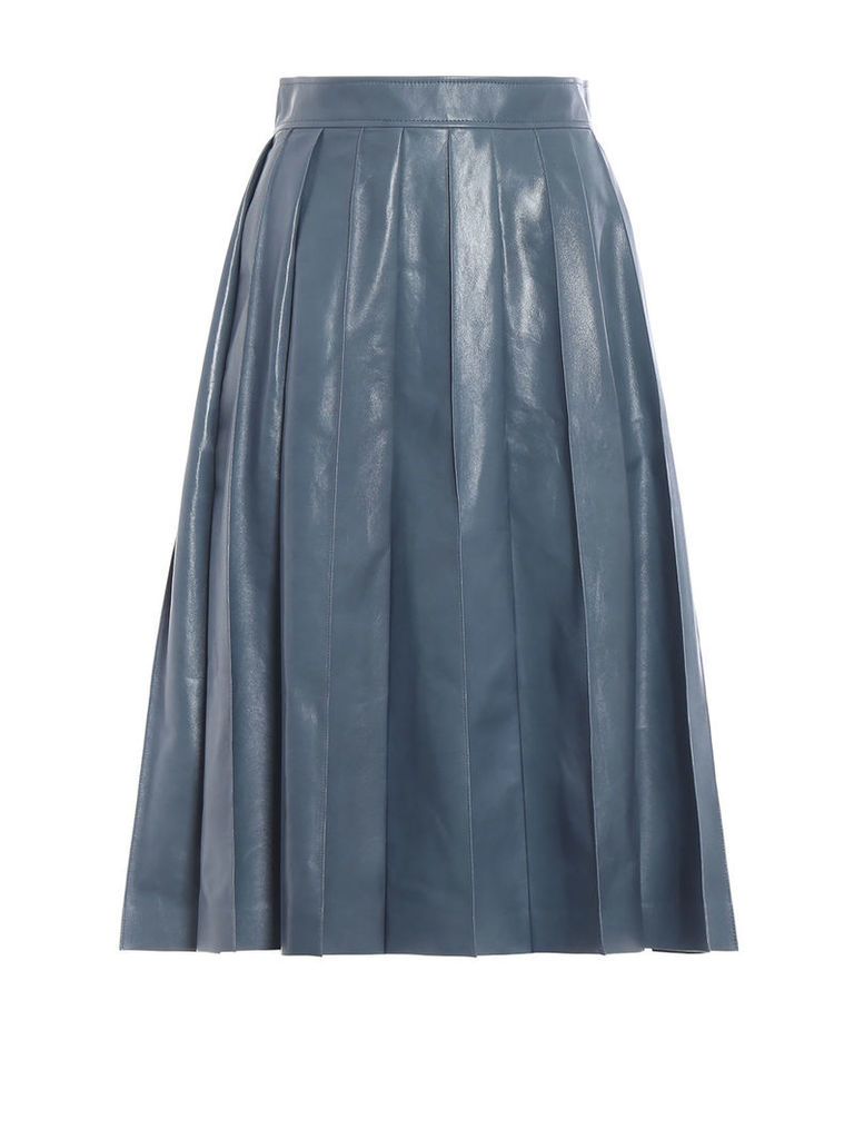 Bottega Veneta Varnished Full Skirt