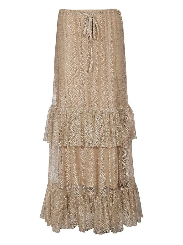 Moschino Lace Detail Skirt