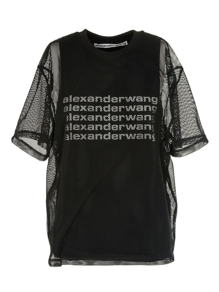 Alexander Wang Mesh Printed T-shirt