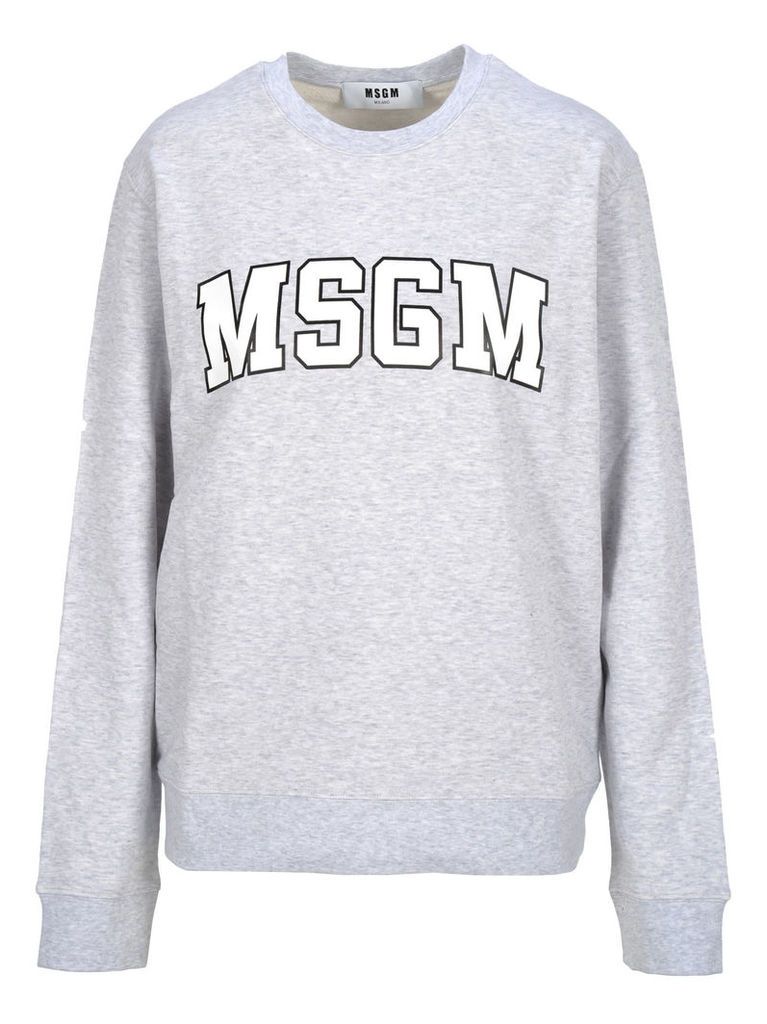 Msgm Msgm Logo Print Sweatshirt