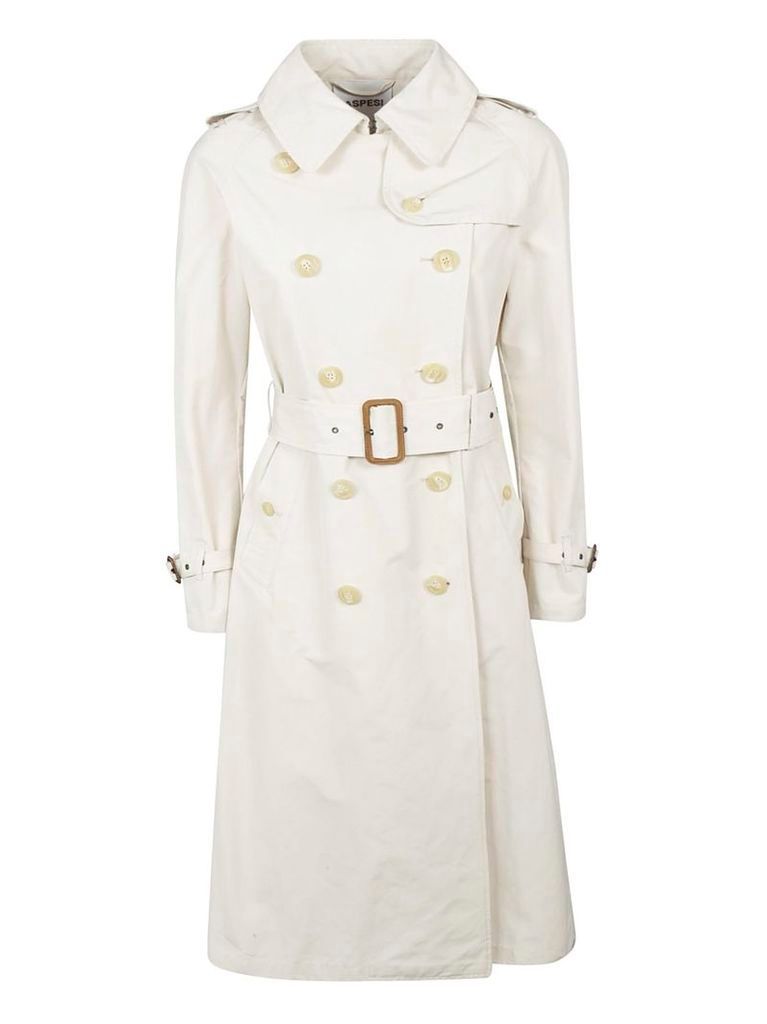 Aspesi Double Breasted Belted Trench