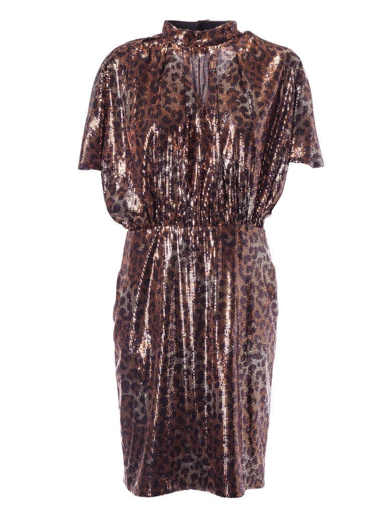 MSGM Sequin Longuette Dress